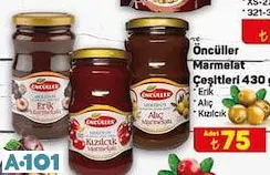 ÖNCÜLLER MARMELAT ÇEŞİTLERİ 430 G
